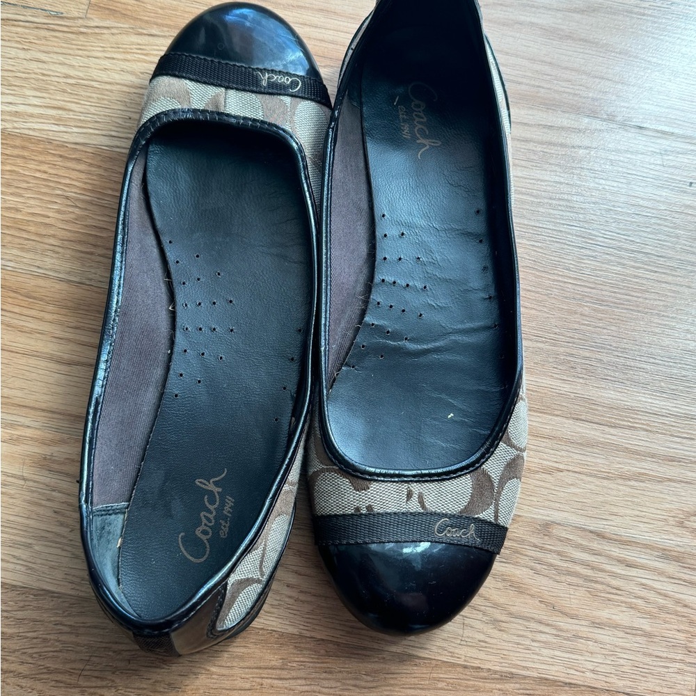 Coach flats size 9.5